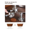 Compactador de café HIBREW 3 em 1: pressão precisa e perfeição no expresso